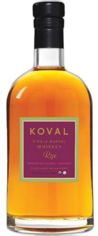 Koval Single Barrel Amburana Barrel Rye Whiskey