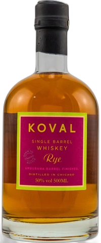 Koval Amburana Barrel Finished Rye Whiskey