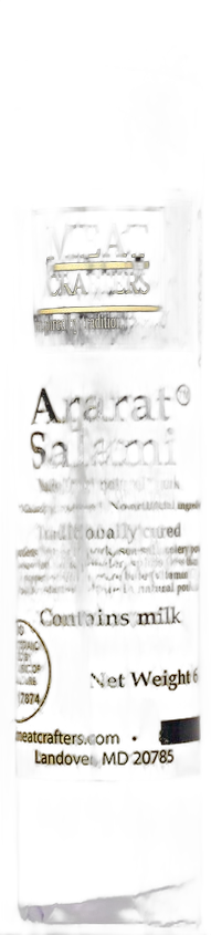 Meatcrafters Ararat Armenian Style Salami