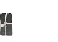Creative Coop Stonewashed Dinner Napkins Charcoal