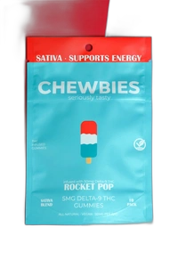 Chewbies Rocket Pop Gummies THC