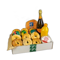 Stew Leonards Bubbles Brunch Box Bagels