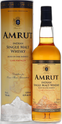 Amrut Cask Strength Single Malt Whiskey