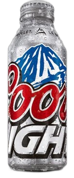 Coors Light Aluminum Can