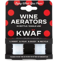 Kwaf Aerators Single Use Wine