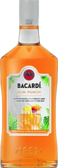 BACARDI Rum Punch Ready To Serve Premium Rum Cocktail