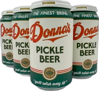 Donna's Pickle Cans Beer Lager