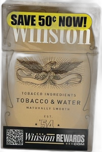 Winston Gold 50c Off