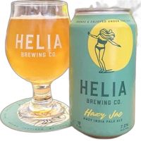 Helia Brewing Hazy I P A 12 O Z