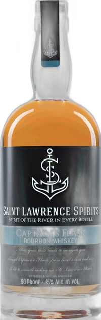 Saint Lawrence Spirits Captain's Flask Bourbon