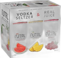 Nutrl Cranberry Seltzer 12 O Z Vodka